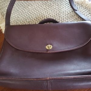 Coach vintage briefcase